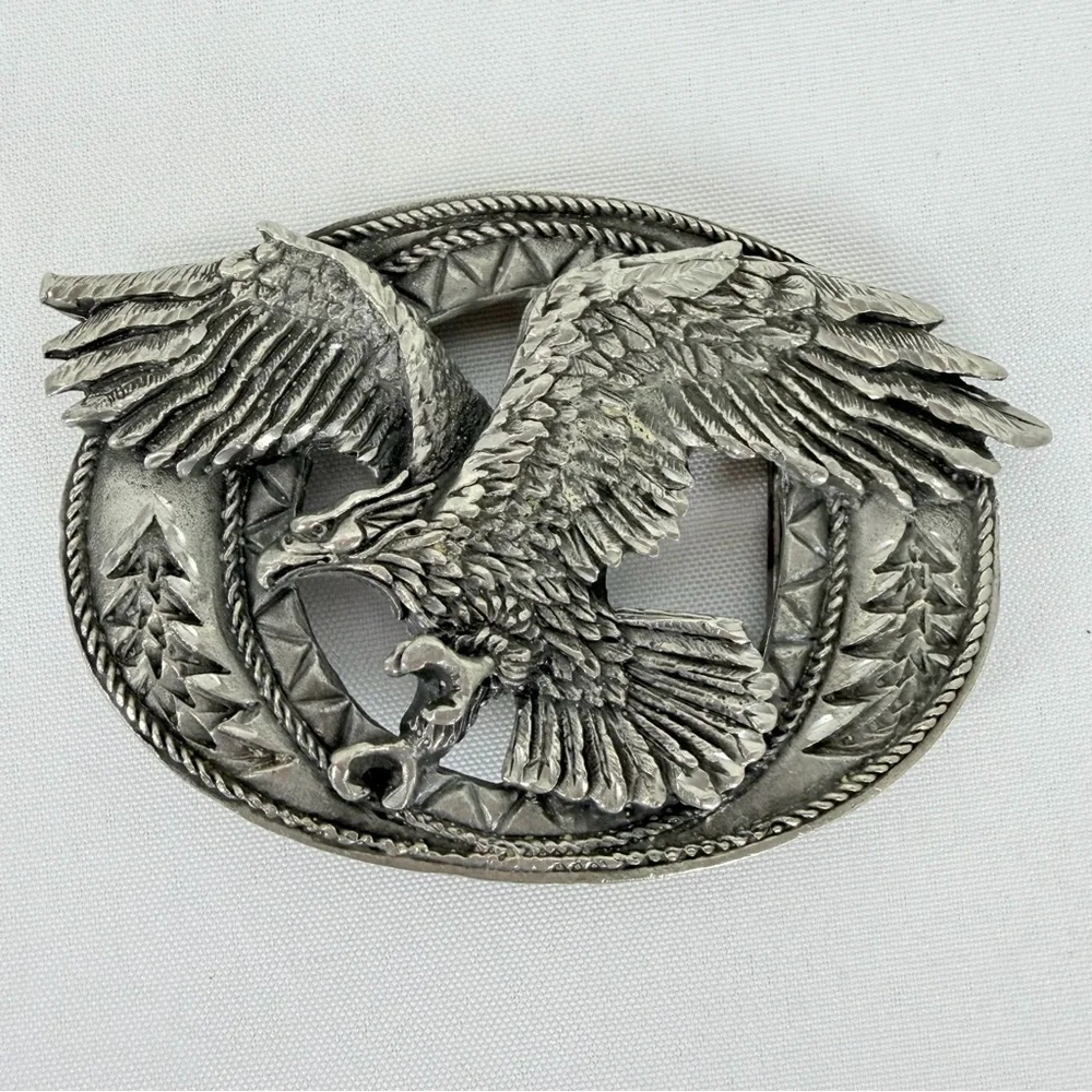 EMI Made in USA American Eagle Belt Buckle 2006